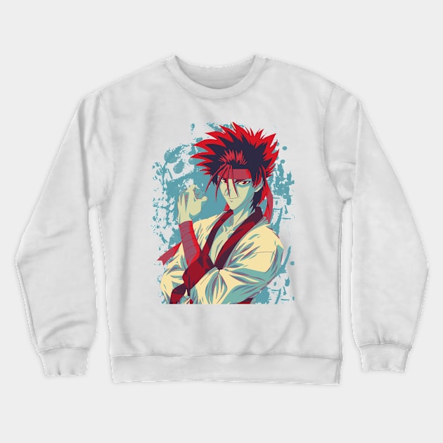 sagara sanosuke Crewneck Sweatshirt by DinoZard